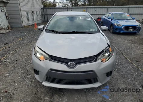 2016 Toyota Corolla L из США, поврежденный, VIN 2T1BURHE7GC507219